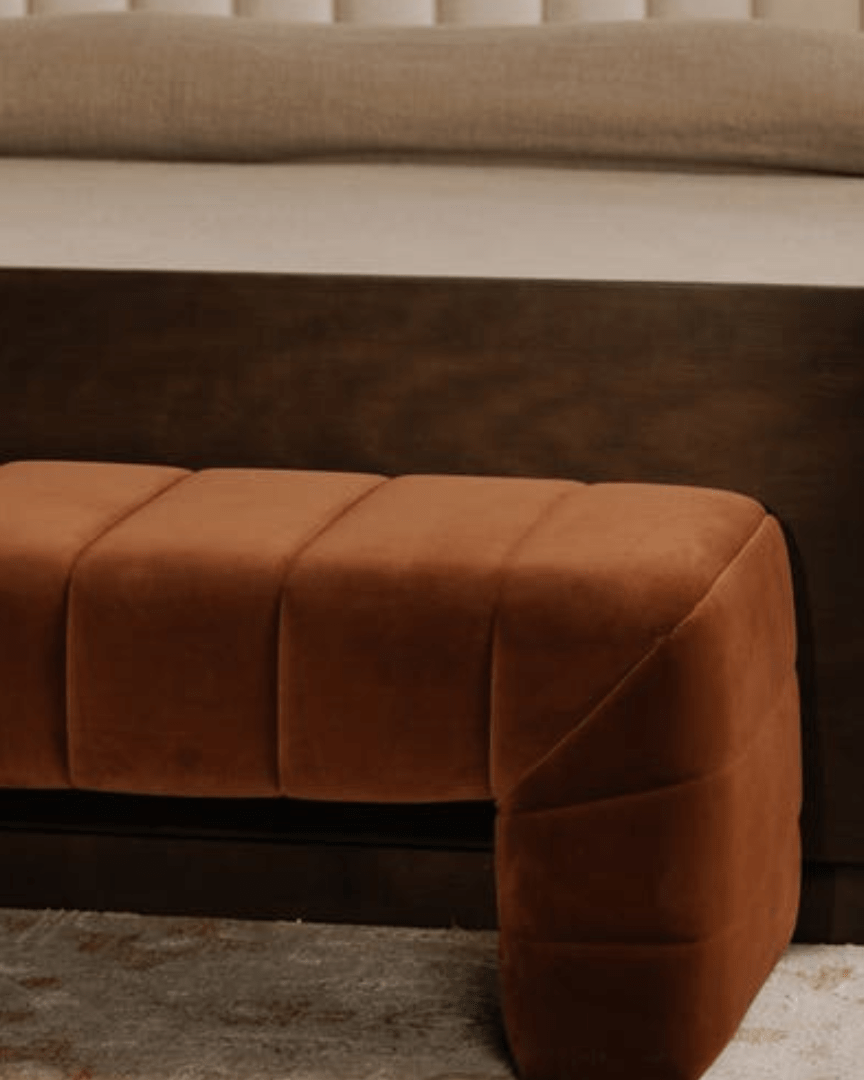 Viktor Velvet Bench - Bench - Hello Norden