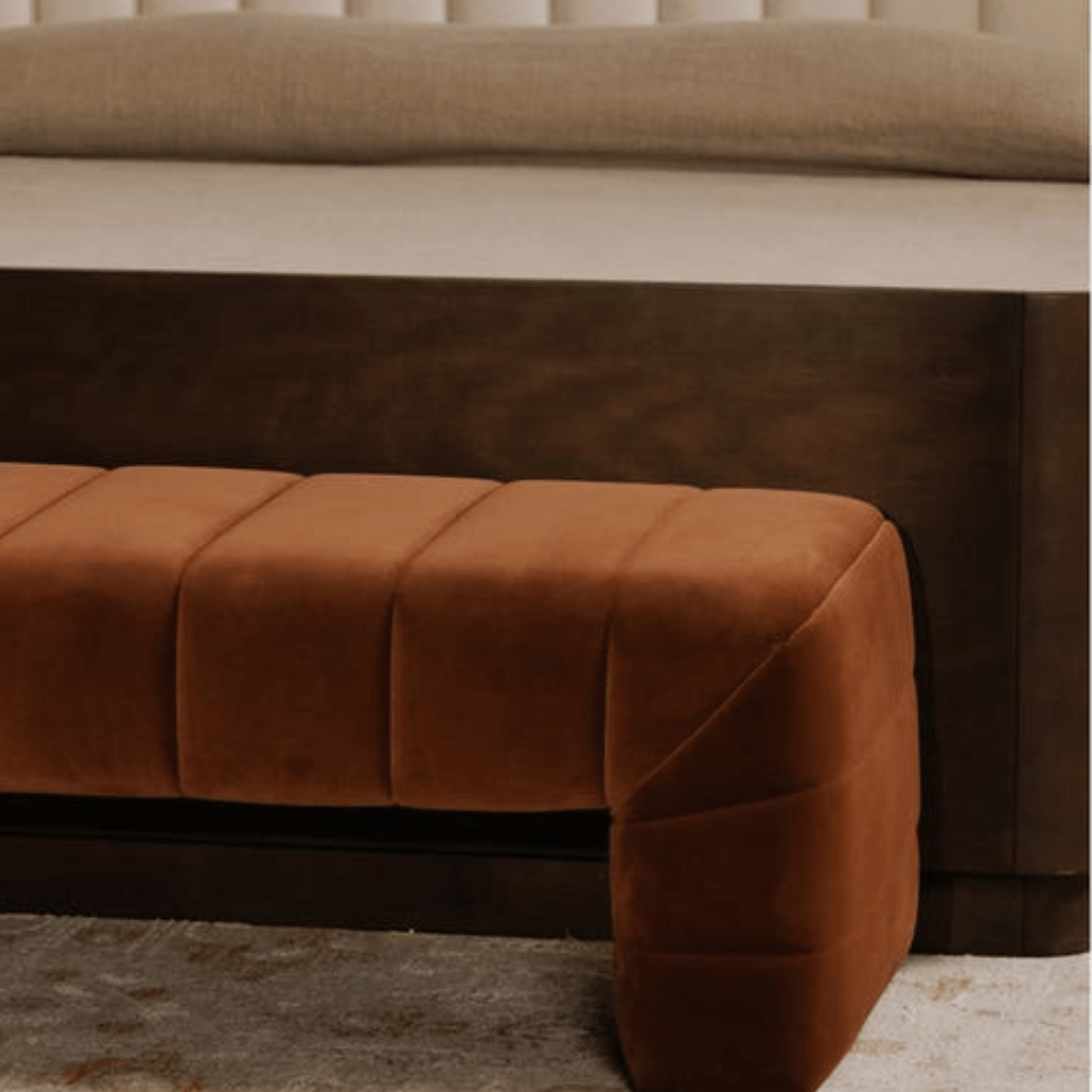 Viktor Velvet Bench - Bench - Hello Norden