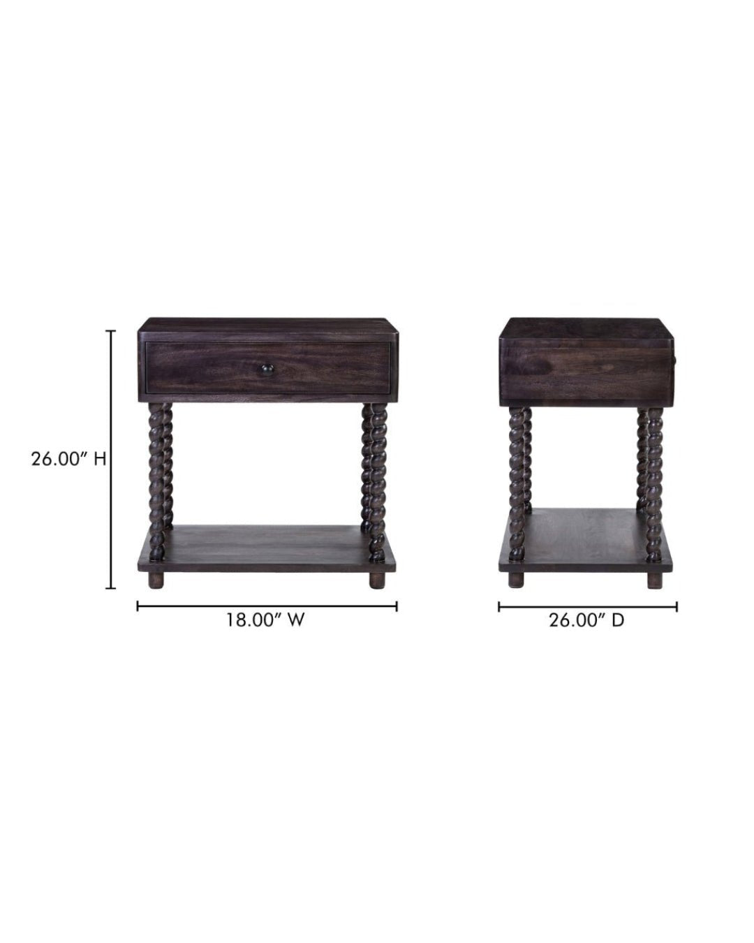 Vilho Nightstand - Nightstands - Hello Norden