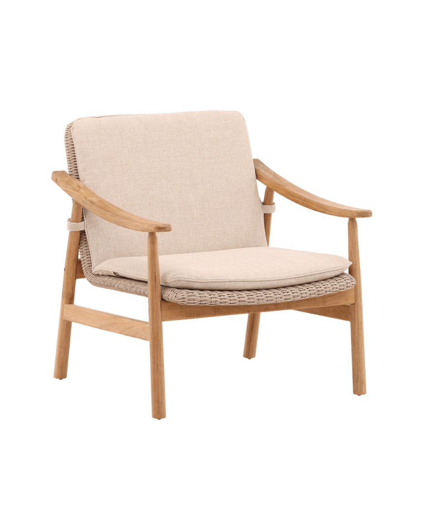 Vilia Outdoor Lounge Chair - Arm Chairs - Hello Norden