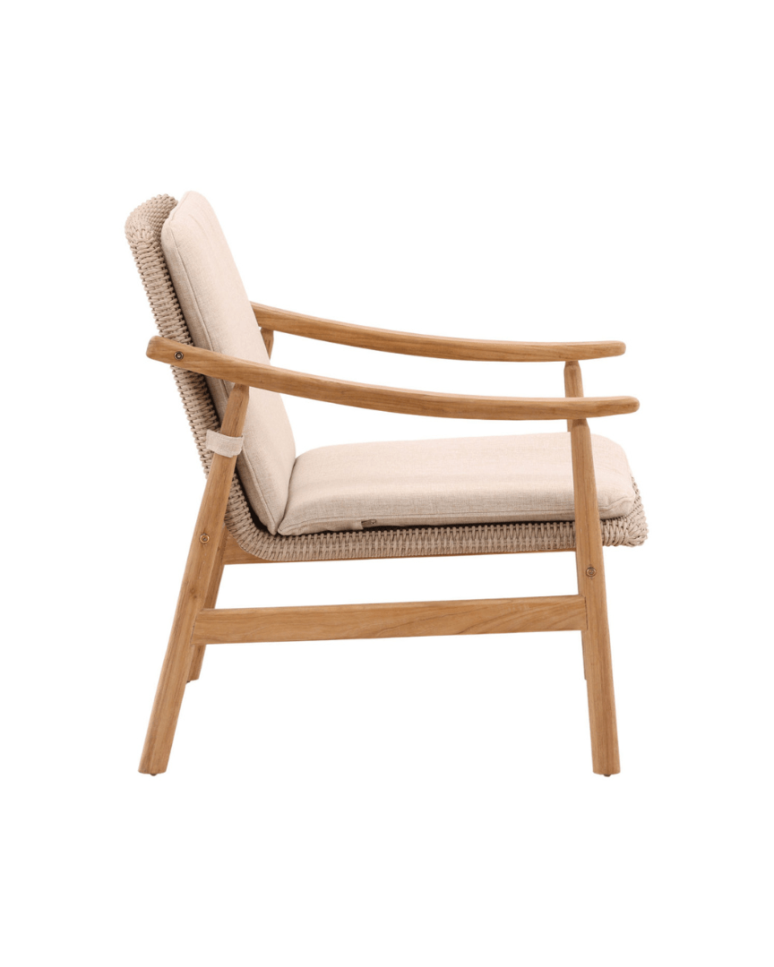 Vilia Outdoor Lounge Chair - Arm Chairs - Hello Norden