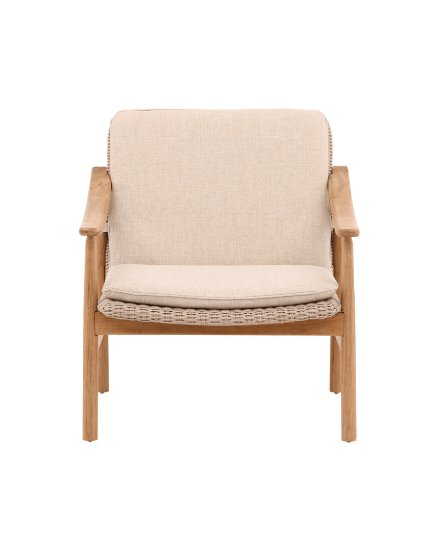 Vilia Outdoor Lounge Chair - Arm Chairs - Hello Norden