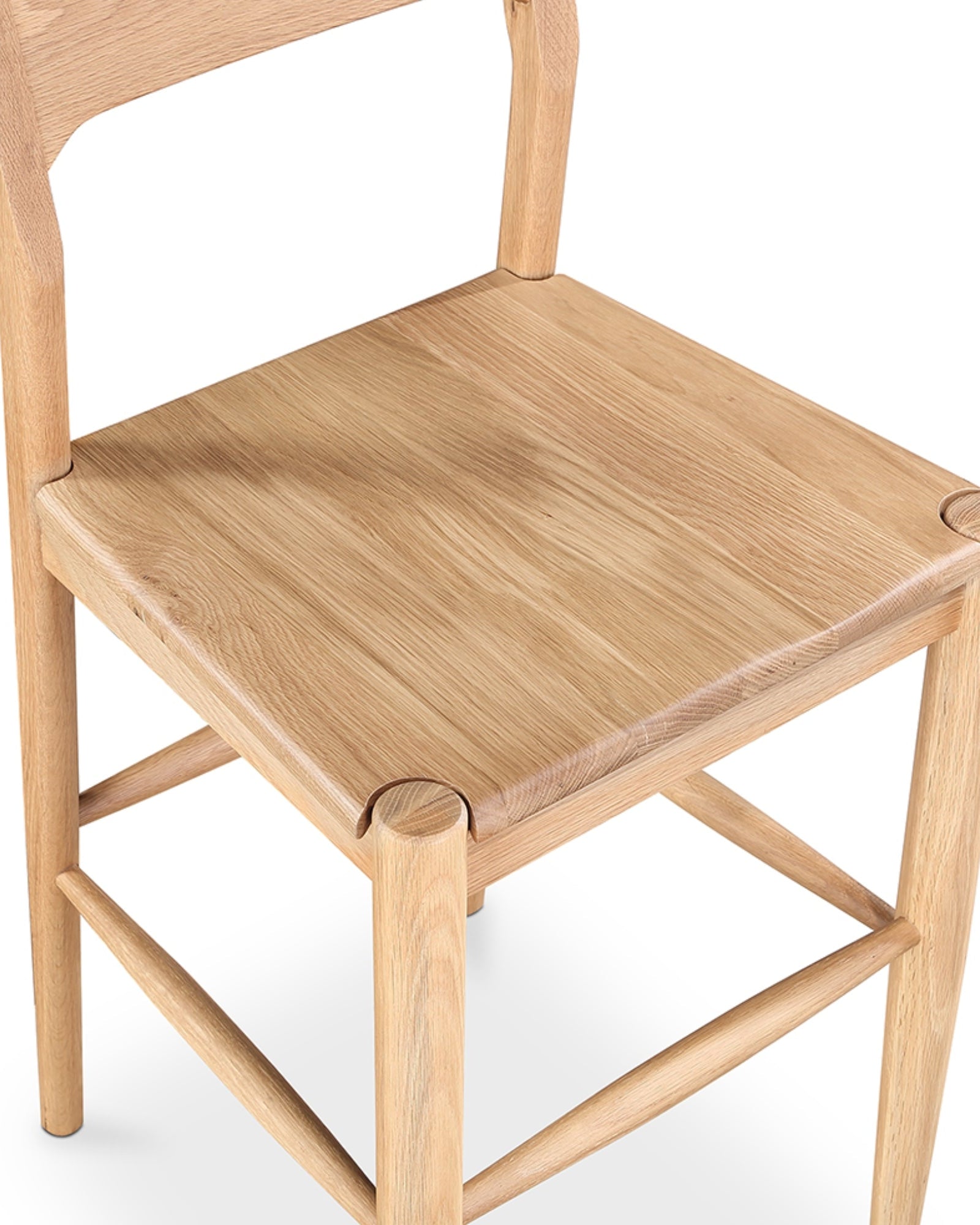 Villads Oak Bar Chair - Bar Stools - Hello Norden