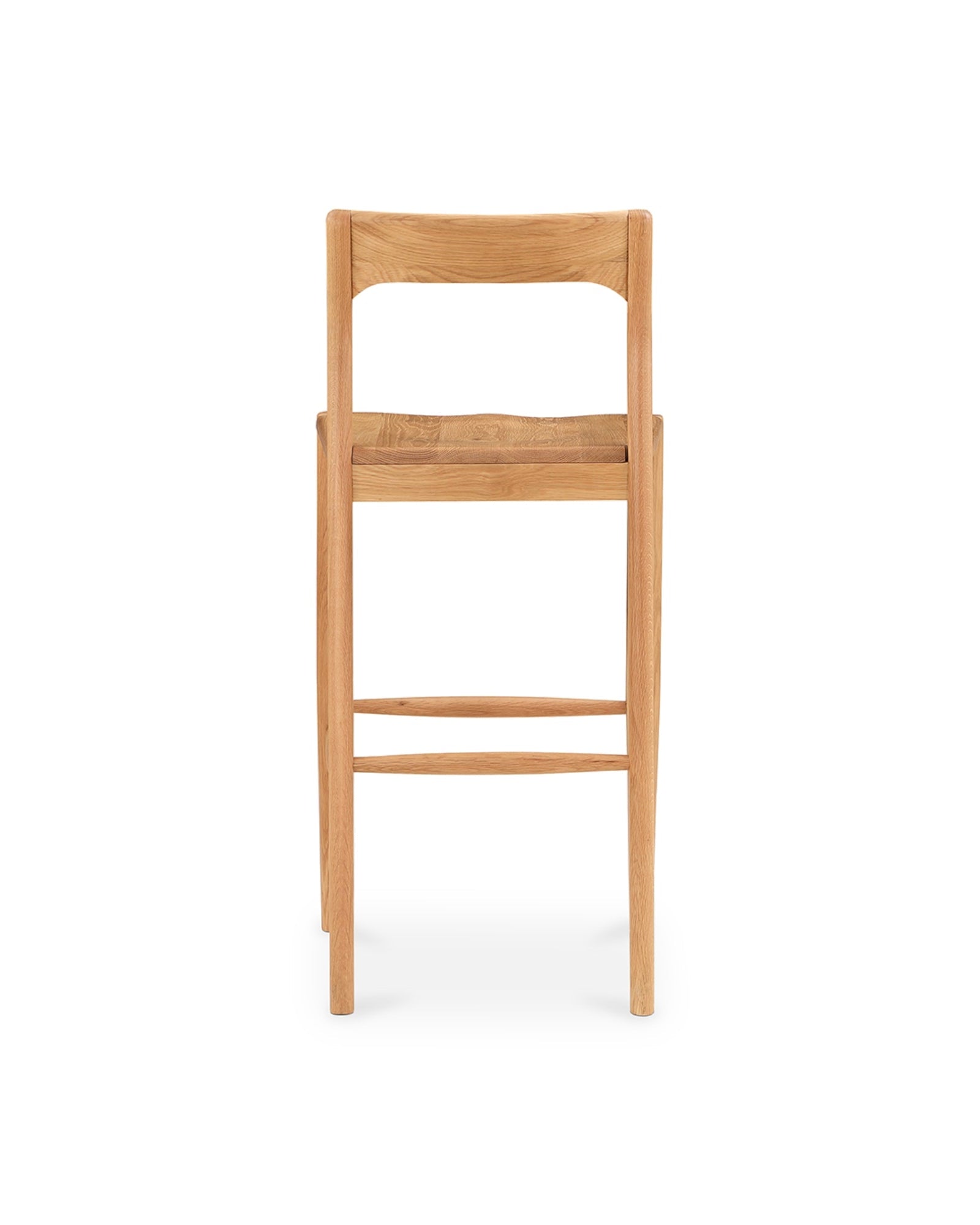 Villads Oak Bar Chair - Bar Stools - Hello Norden