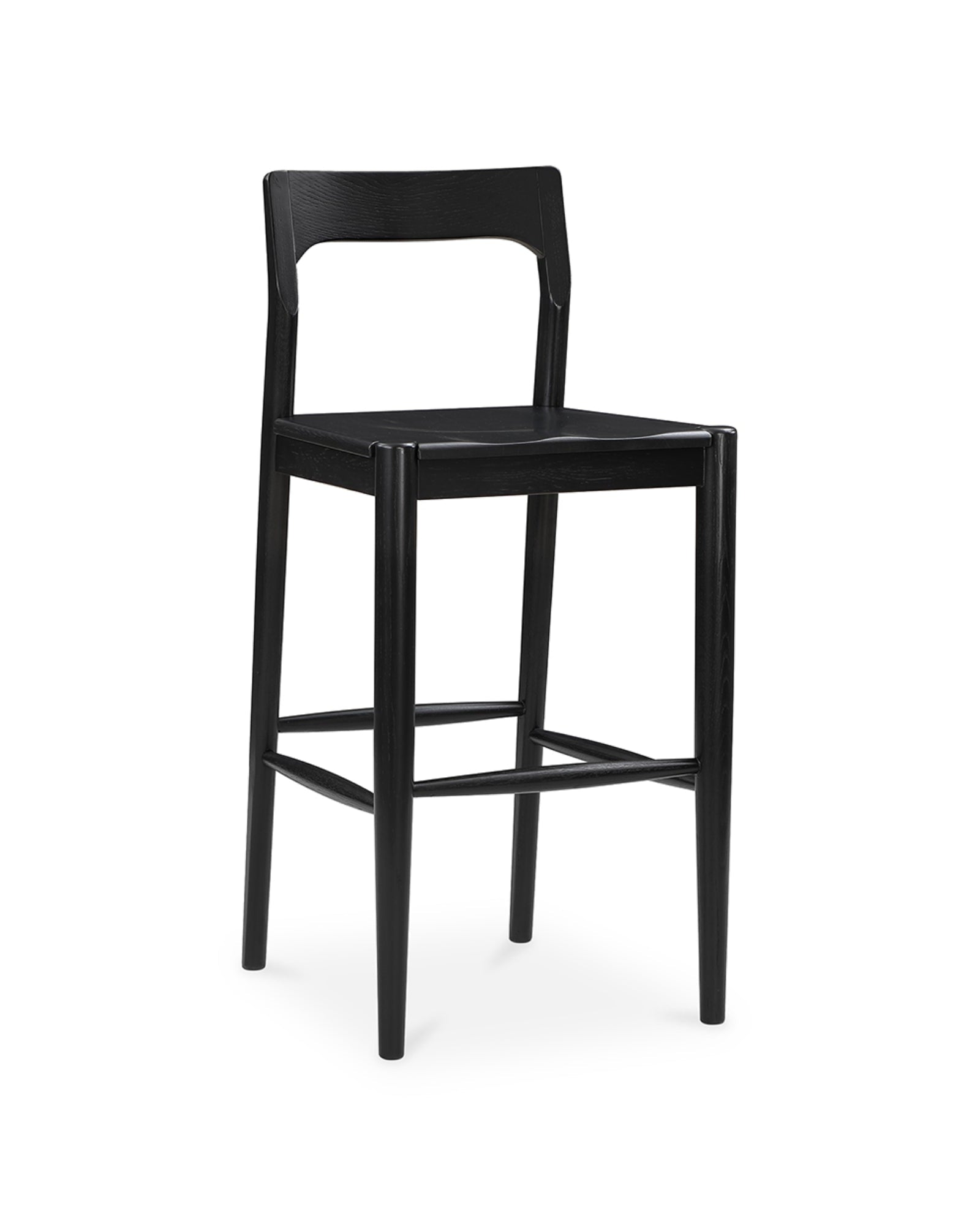 Villads Oak Bar Chair - Bar Stools - Hello Norden