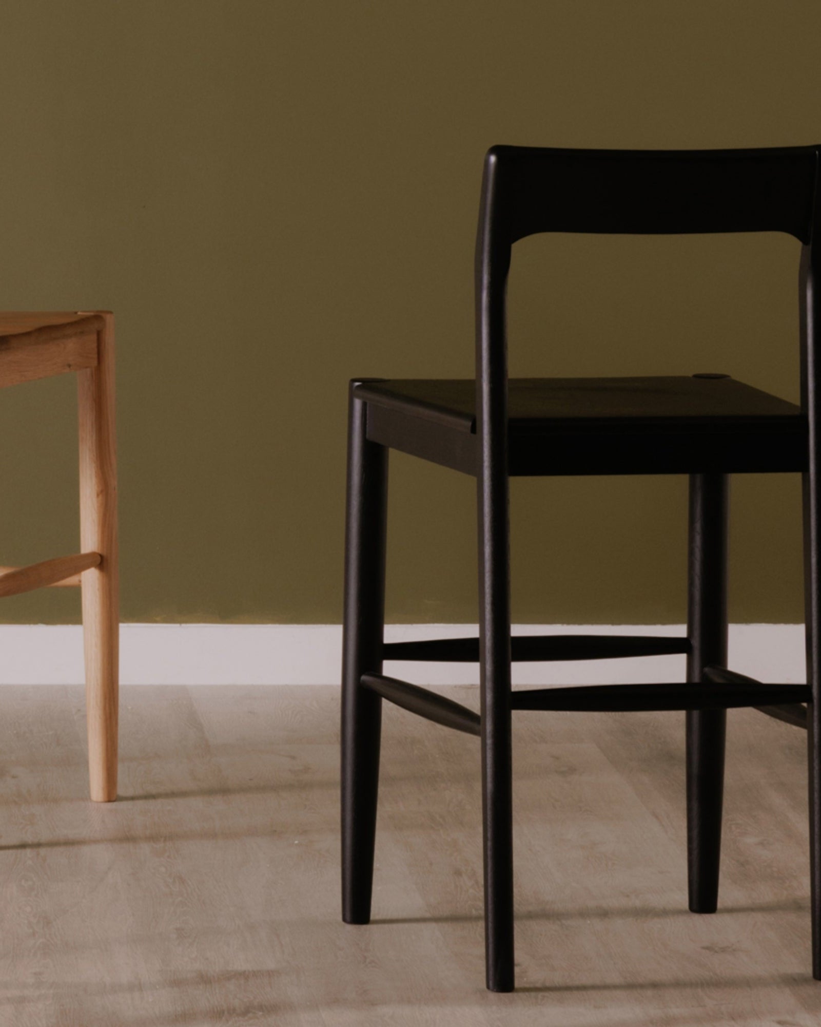 Villads Oak Bar Chair - Bar Stools - Hello Norden