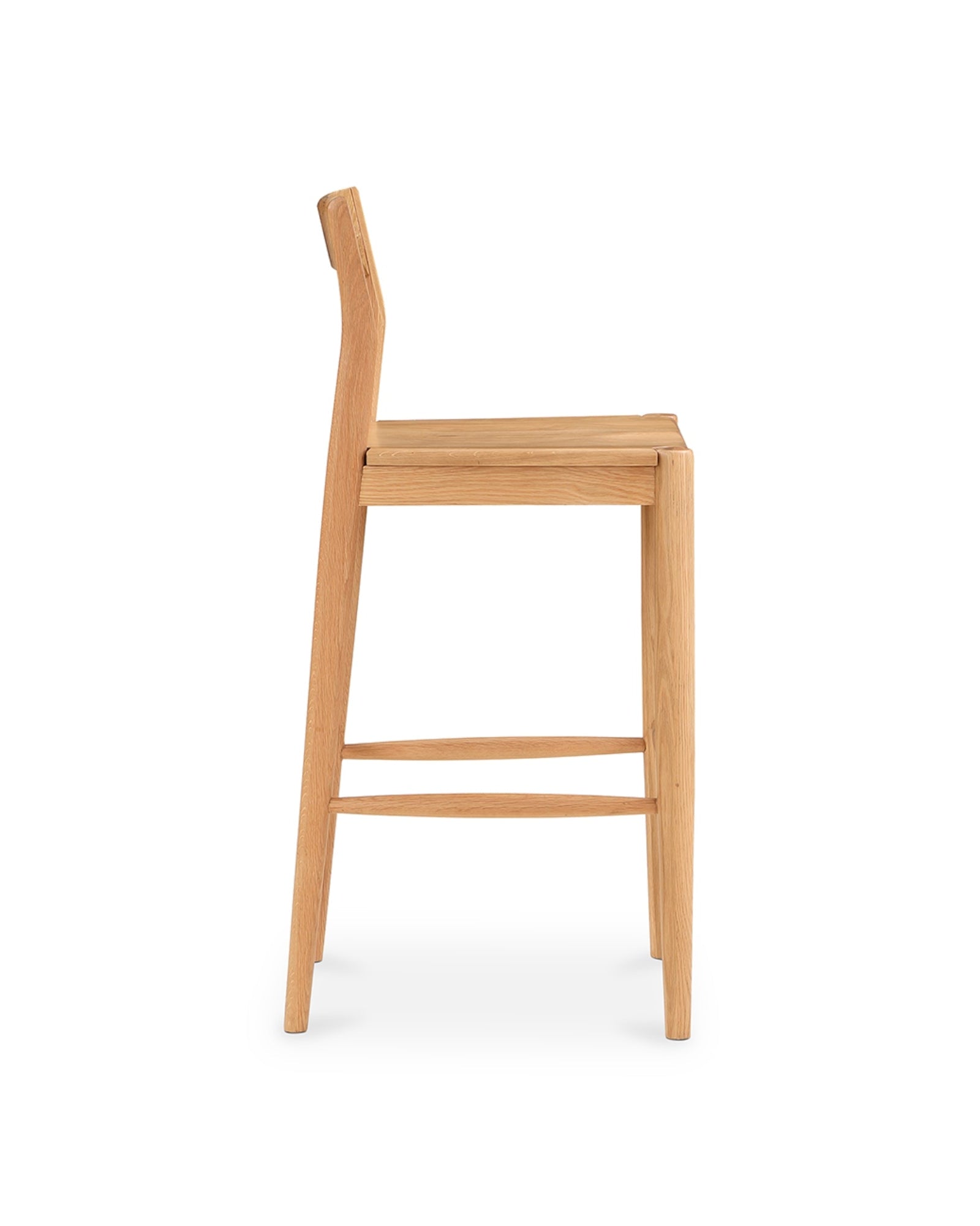 Villads Oak Bar Chair - Bar Stools - Hello Norden
