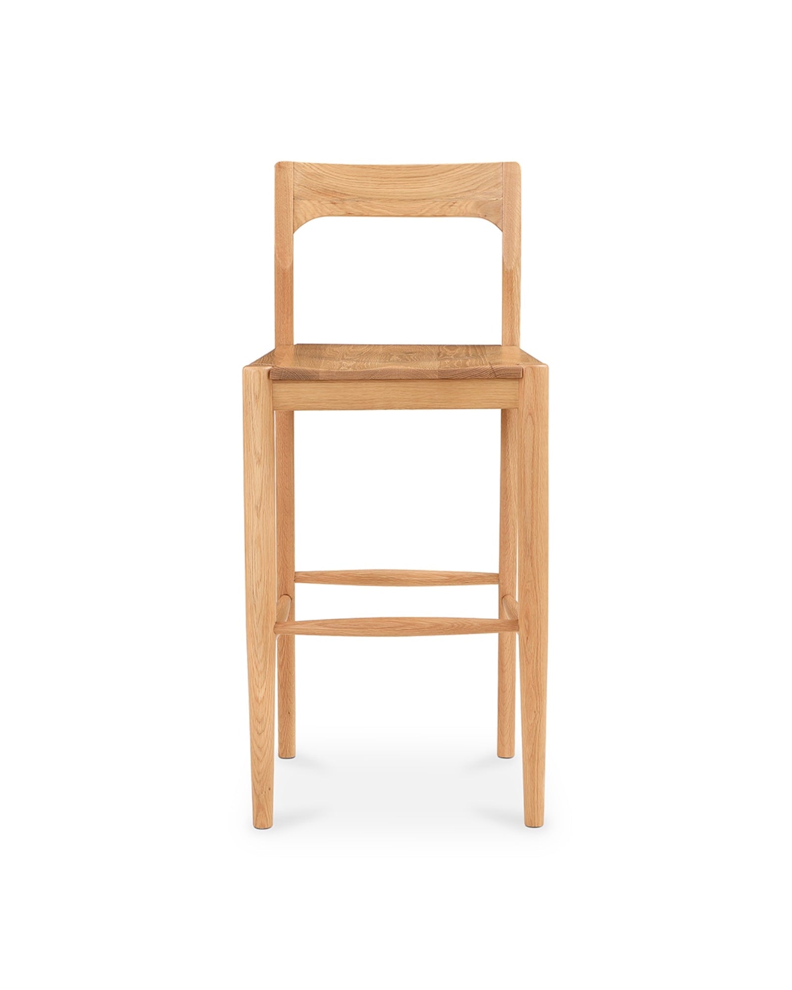 Villads Oak Bar Chair - Bar Stools - Hello Norden