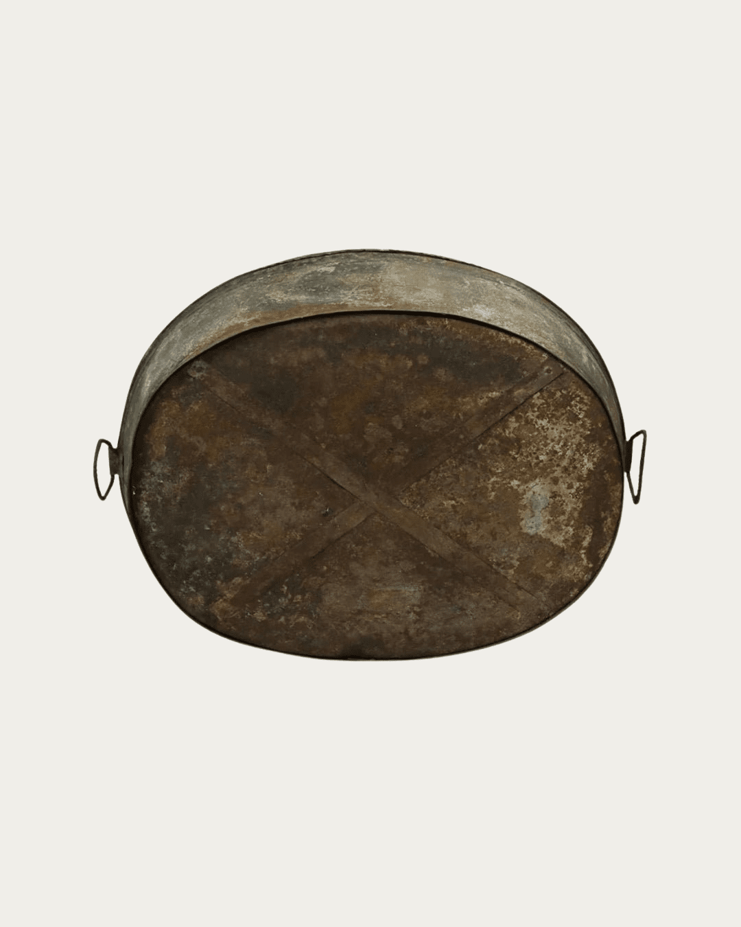 Rikke Vintage Zinc Basin - Planters & Pots - Hello Norden