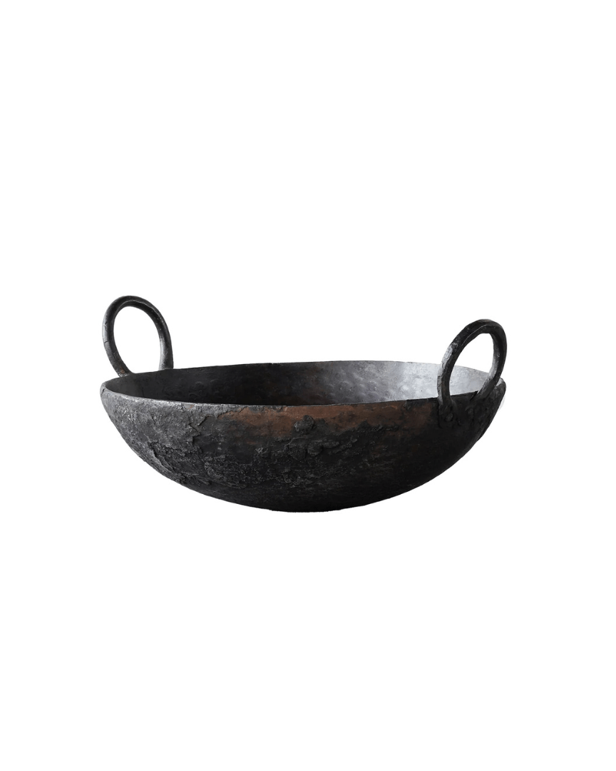 Vintage Forged Iron Pan - Bowls - Hello Norden