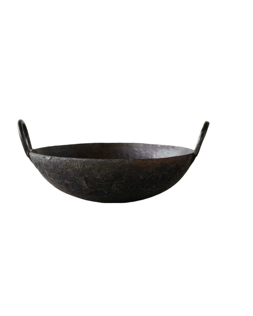 Vintage Forged Iron Pan - Bowls - Hello Norden