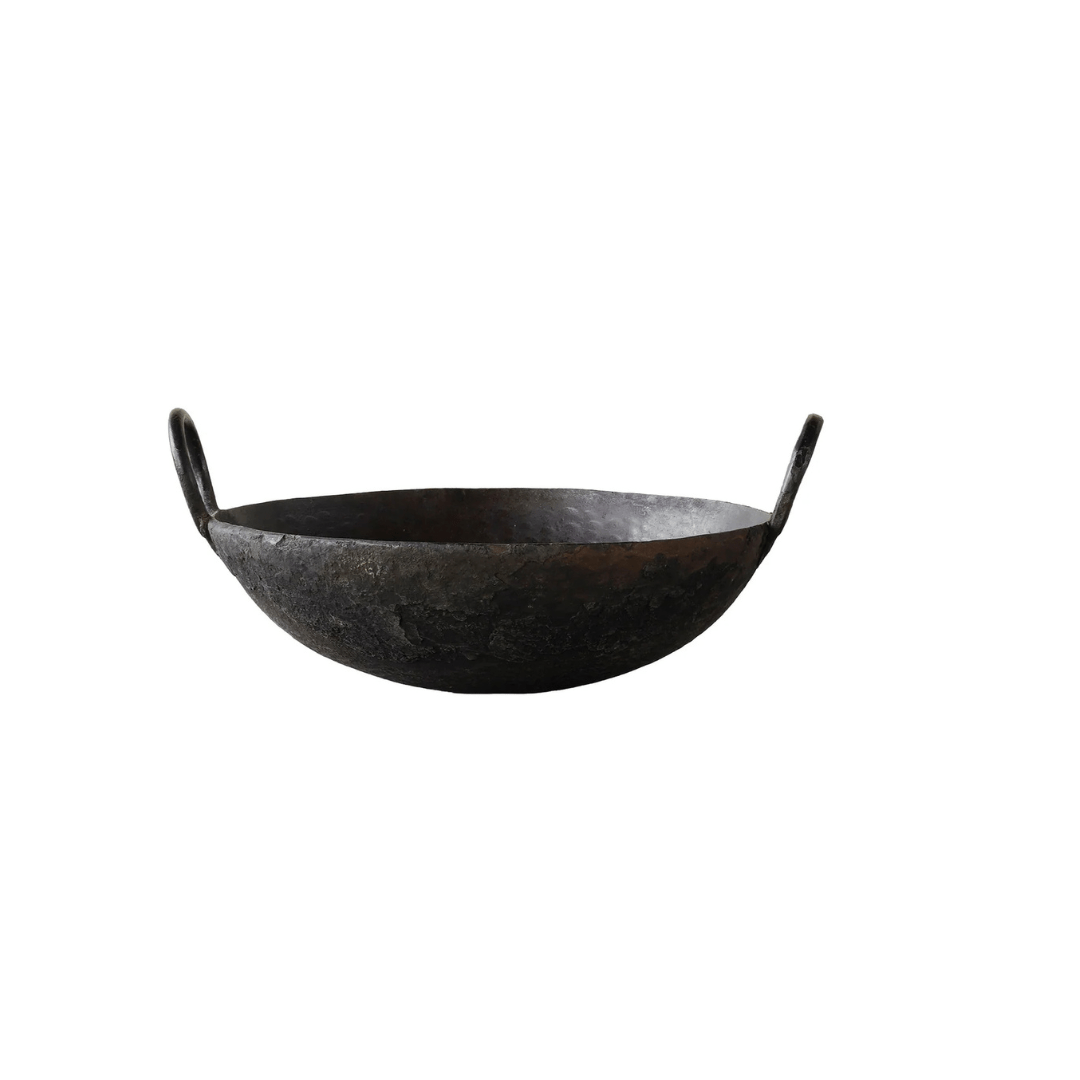 Vintage Forged Iron Pan - Bowls - Hello Norden