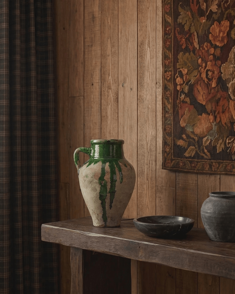 Thorron Olive Jar - Planters & Pots - Hello Norden