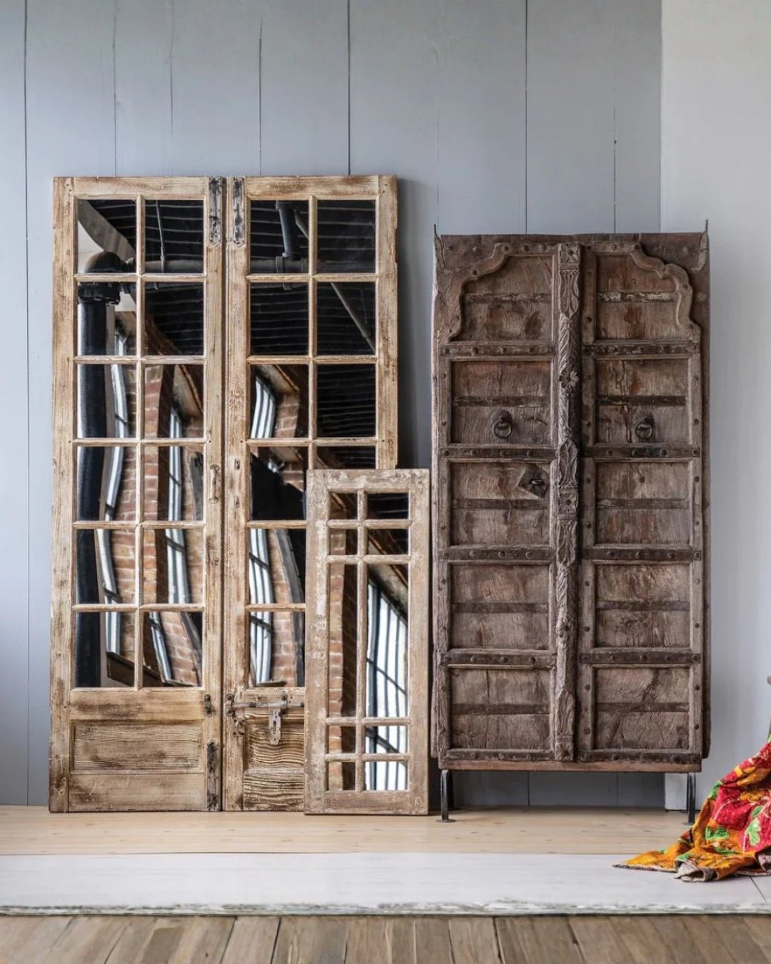 Vintage Moorish Door on Stand - Art & Mirrors - Hello Norden