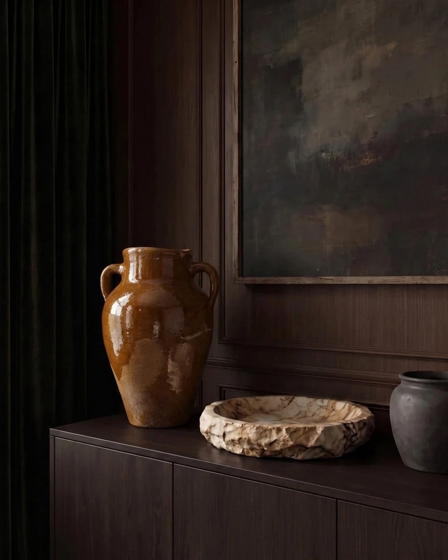 Merete Marble Mortar - Serveware - Hello Norden