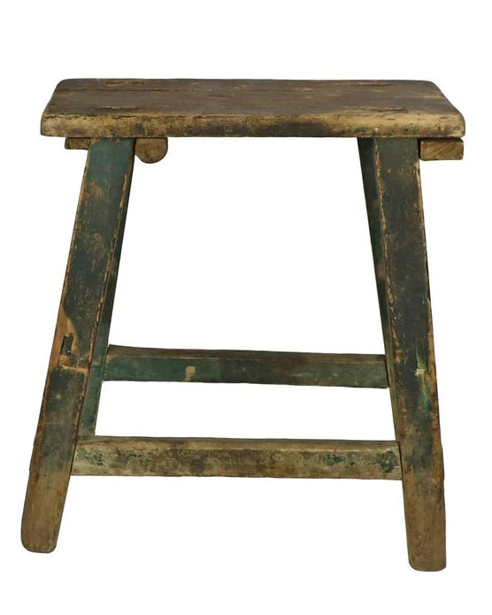 Vintage Painted Stool - Stools & Poufs - Hello Norden
