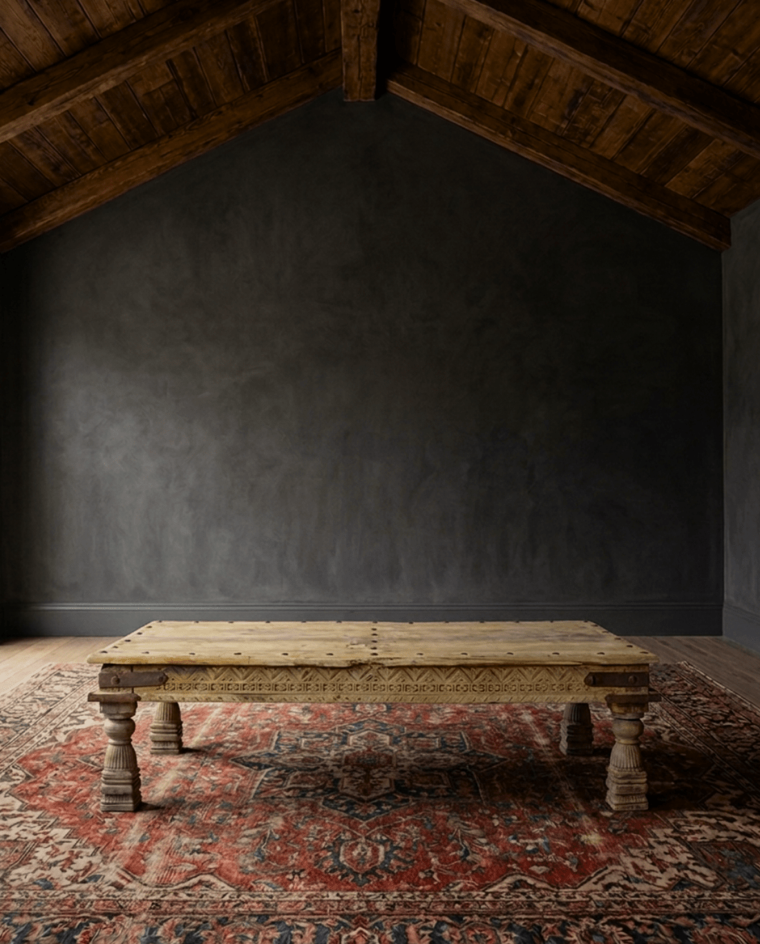Vidar Salvaged Wood Coffee Table - Reclaimed Wood Furniture - Hello Norden