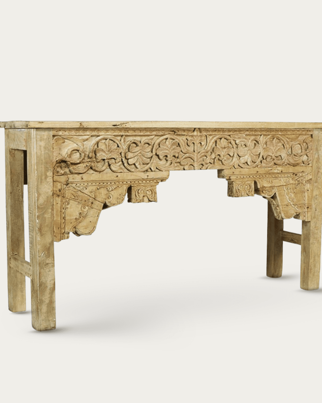 Linden Architectural Salvage Console Table - Reclaimed Wood Furniture - Hello Norden