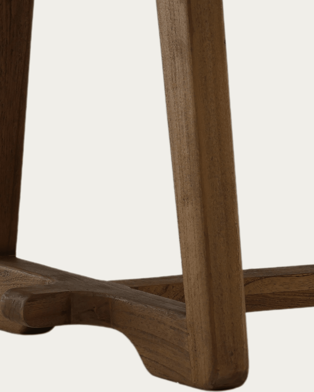 dining room furniture modern mountain mindi wood dining table Hello Norden - Tarjei Dining Table, detail view