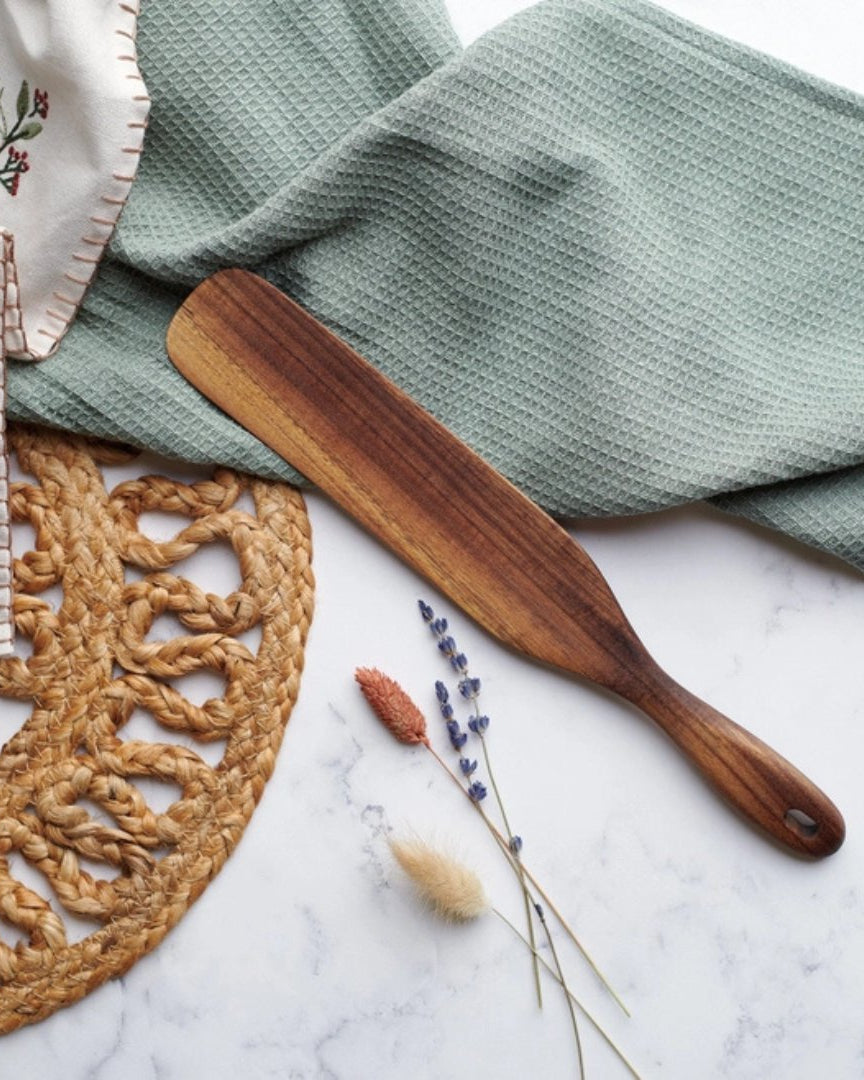 Wood Narrow Spatula - Spatula - Hello Norden