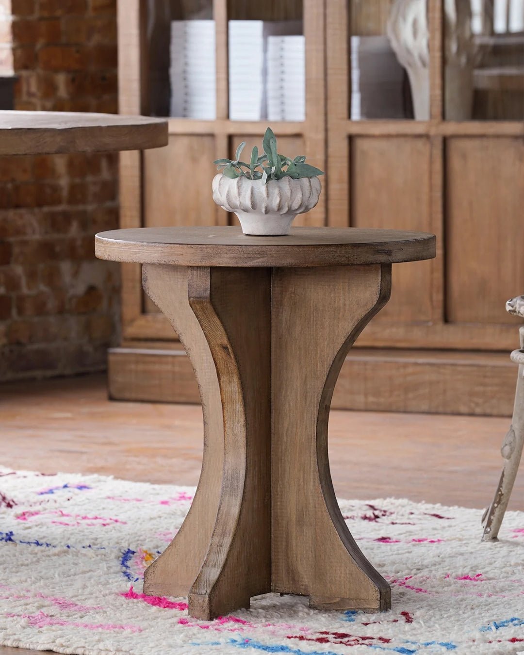 Trym Side Table - Reclaimed Wood Furniture - Hello Norden