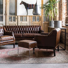 Alma Leather Chesterfield Chair - Arm Chairs, Recliners & Sleeper Chairs - Hello Norden