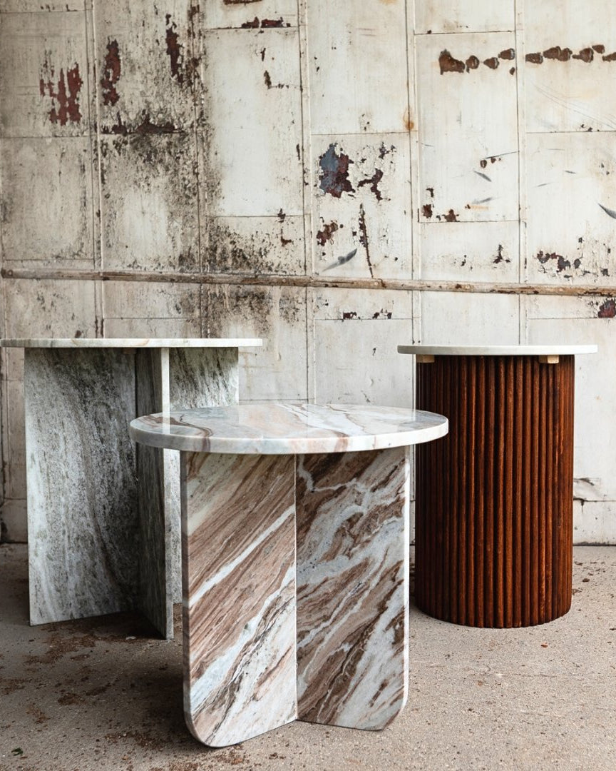 Ari Marble Side Table - Side Table - Hello Norden