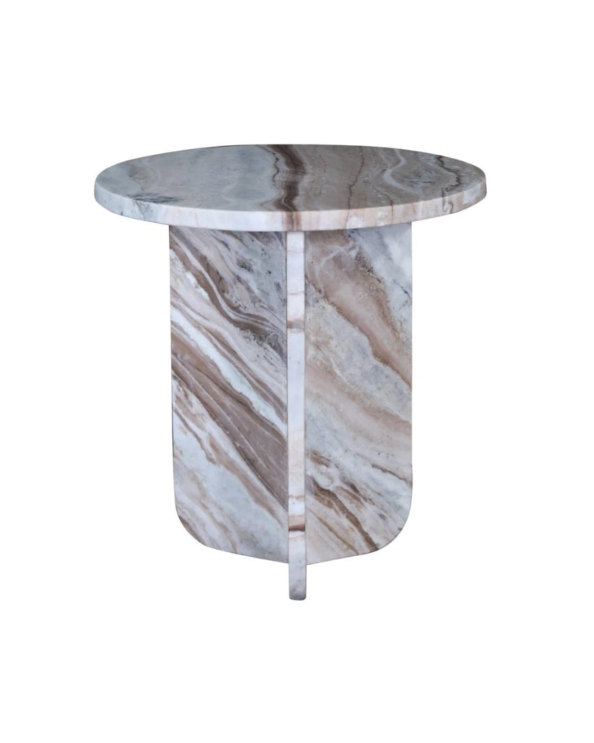 Ari Marble Side Table - Side Table - Hello Norden