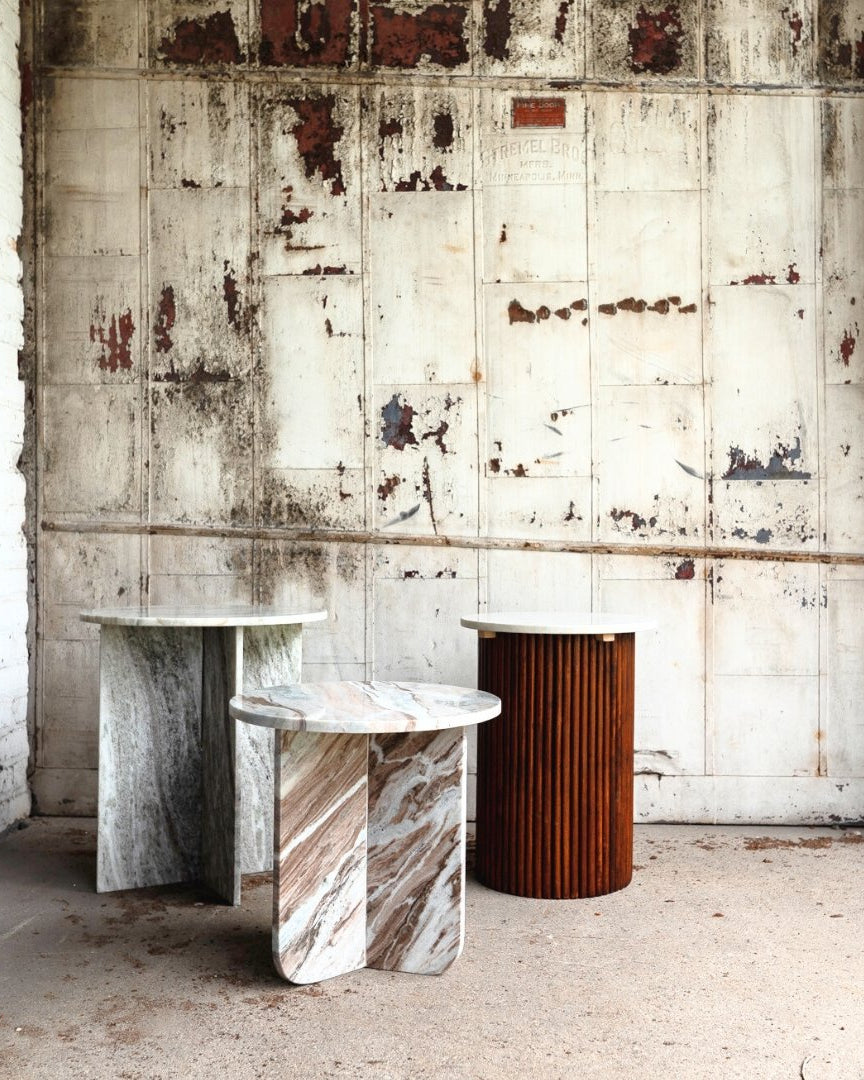 Ari Marble Side Table - Side Table - Hello Norden