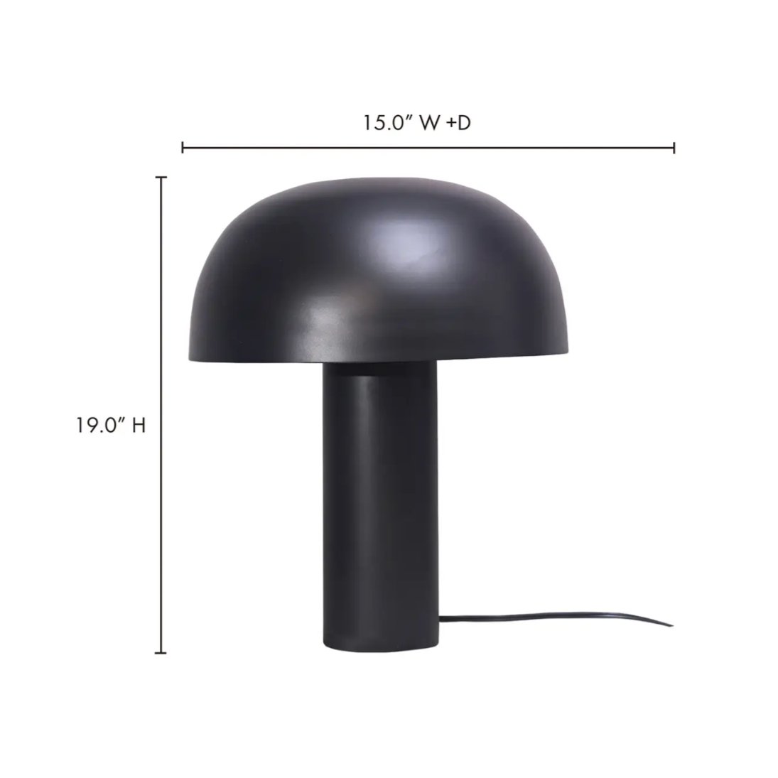 Nolt Domed Table Lamp - Table Lamps - Hello Norden