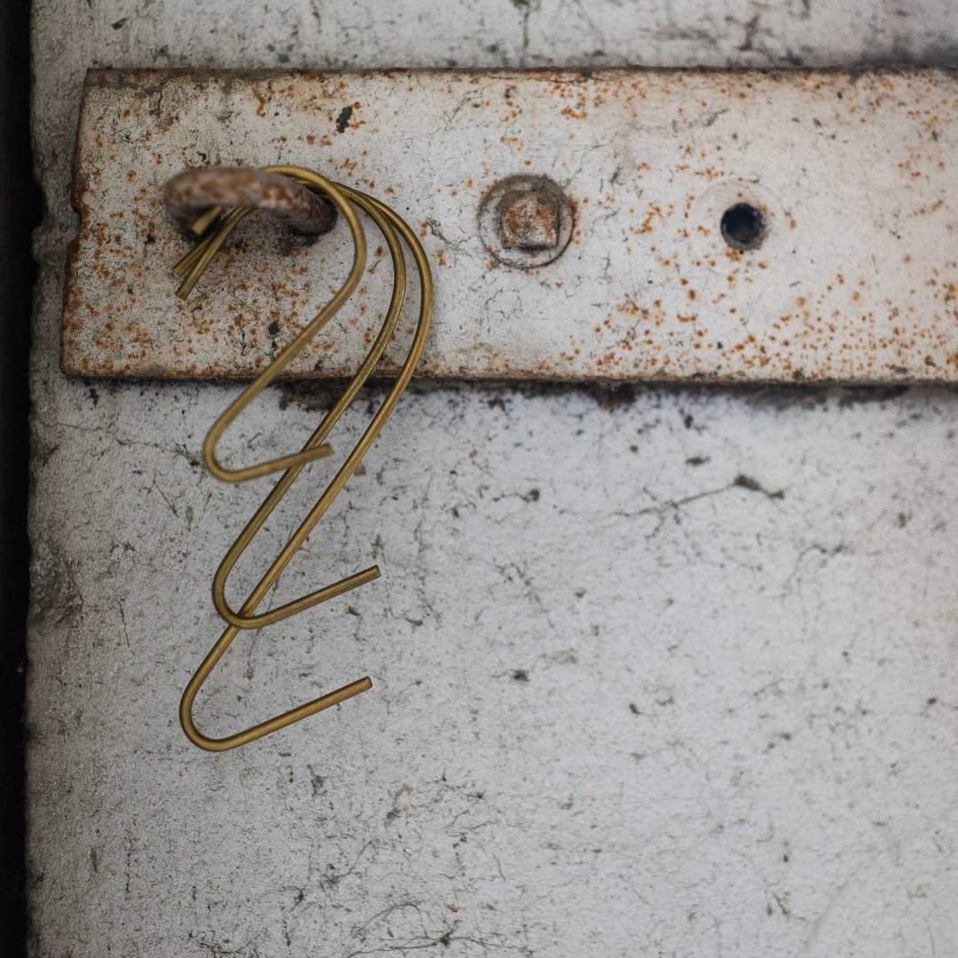 Brass J Hook - Utility & Hardware - Hello Norden