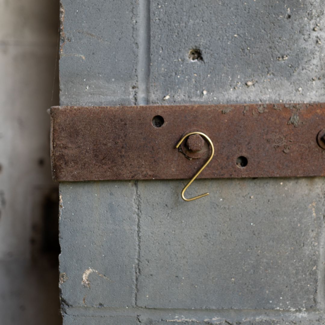 Brass J Hook - Utility & Hardware - Hello Norden