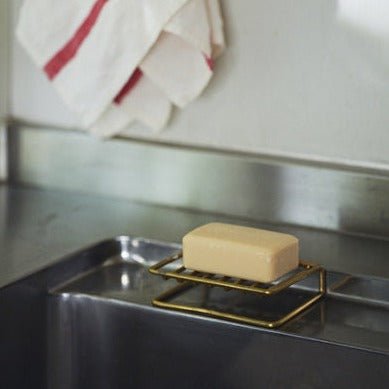 Brass Soap Stand - Apothecary Accessories - Hello Norden