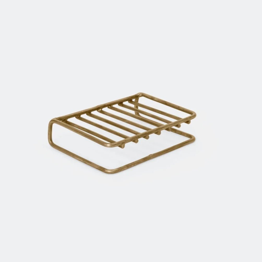 Brass Soap Stand - Apothecary Accessories - Hello Norden