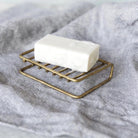 Brass Soap Stand - Apothecary Accessories - Hello Norden
