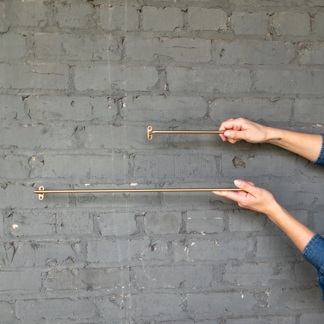 Brass Towel Bar - Utility & Hardware - Hello Norden