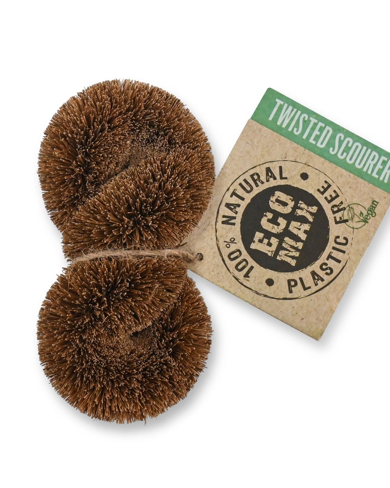 Coconut Fiber Twisted Scourer - Cleaning Brushes - Hello Norden