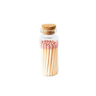 Colorful Matches in Medium Glass Corked Vial - Apothecary Accessories - Hello Norden