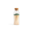 Colorful Matches in Medium Glass Corked Vial - Apothecary Accessories - Hello Norden