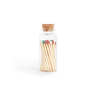 Colorful Matches in Medium Glass Corked Vial - Apothecary Accessories - Hello Norden