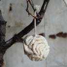 Cotton Shower Pouf - Brushes & Sponges - Hello Norden