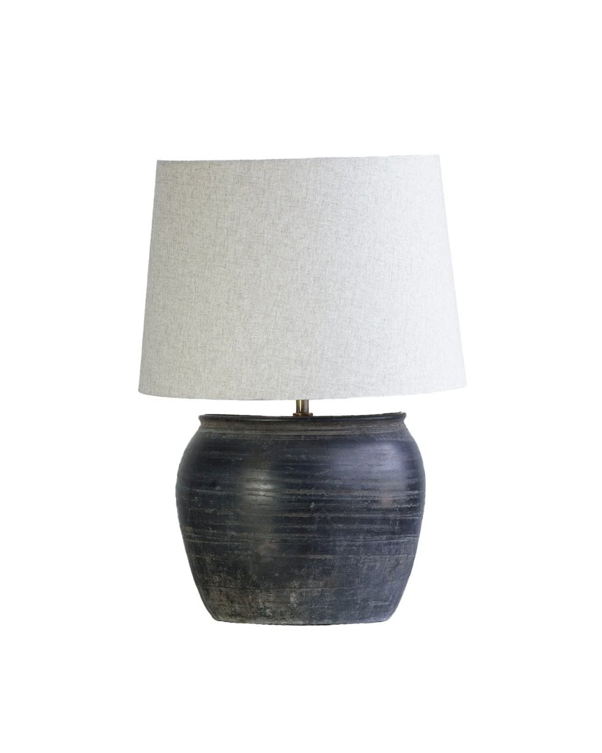 Cunmin Clay Pot table Lamp - Table Lamp - Hello Norden