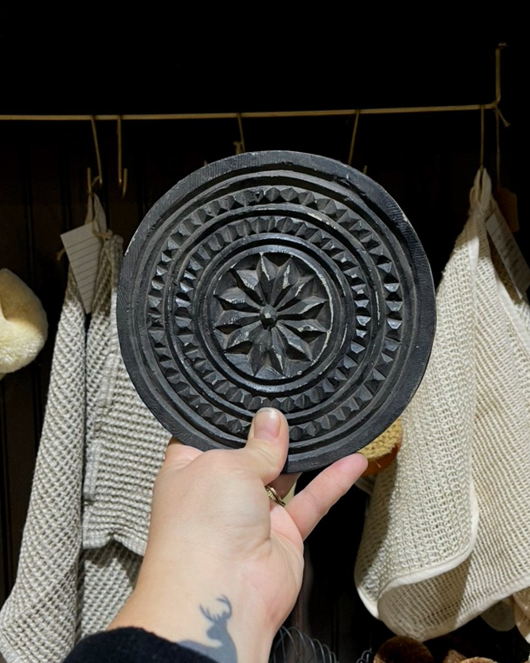 Fern Stone Biscuit Mold Plate - Apothecary Accessories - Hello Norden