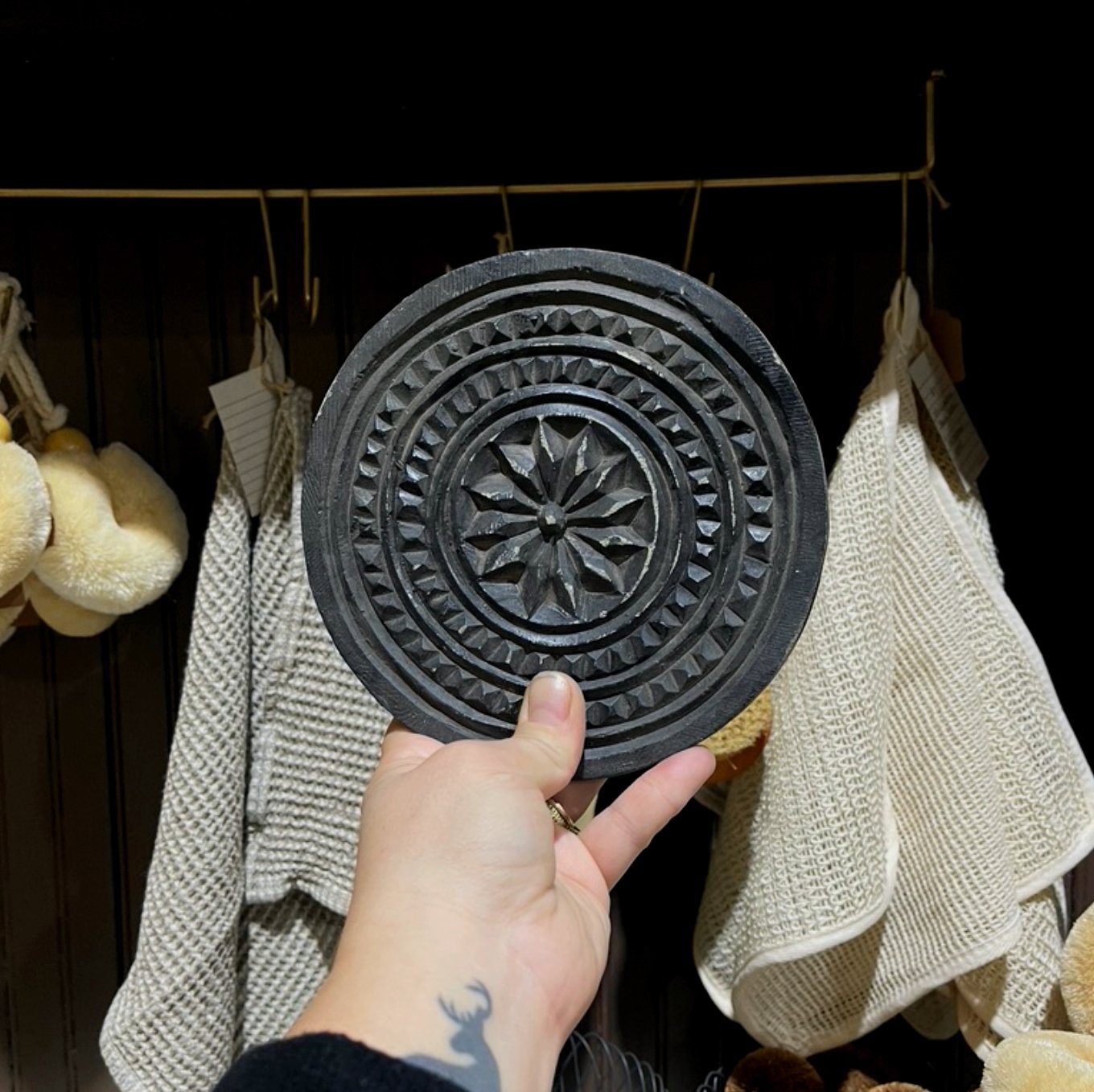 Fern Stone Biscuit Mold Plate - Apothecary Accessories - Hello Norden