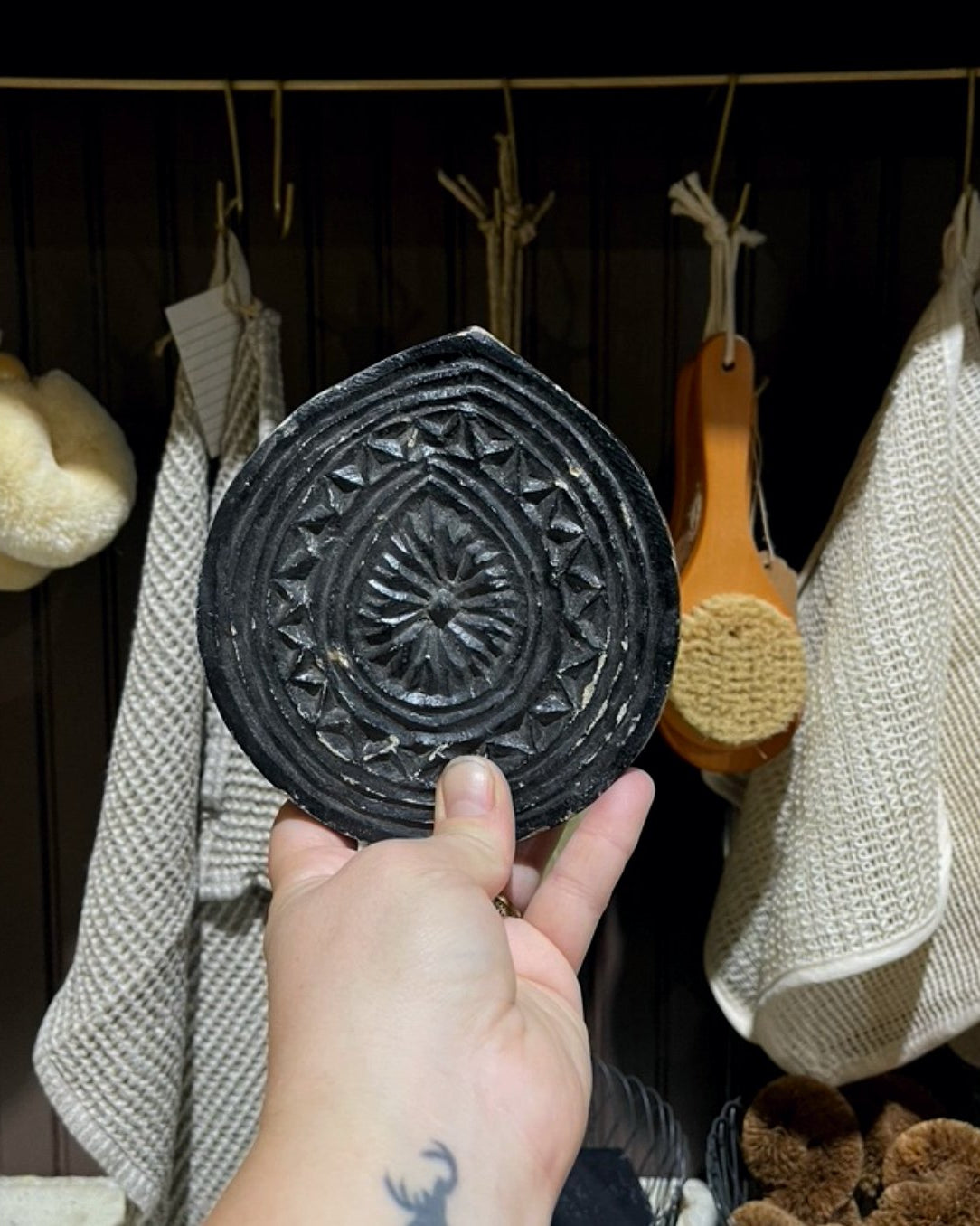 Fern Stone Biscuit Mold Plate - Apothecary Accessories - Hello Norden