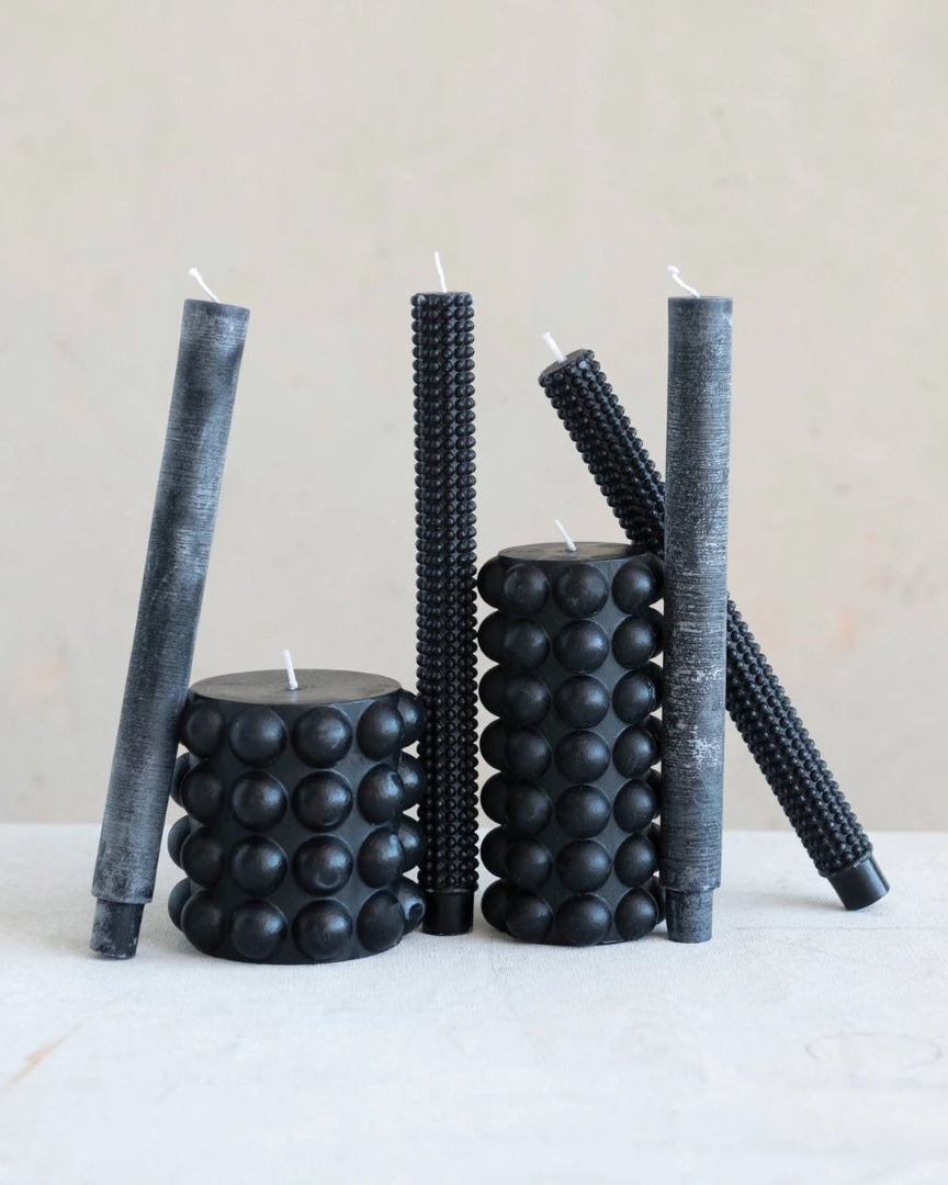 Hansa Hobnail Taper Candles - Candles - Hello Norden