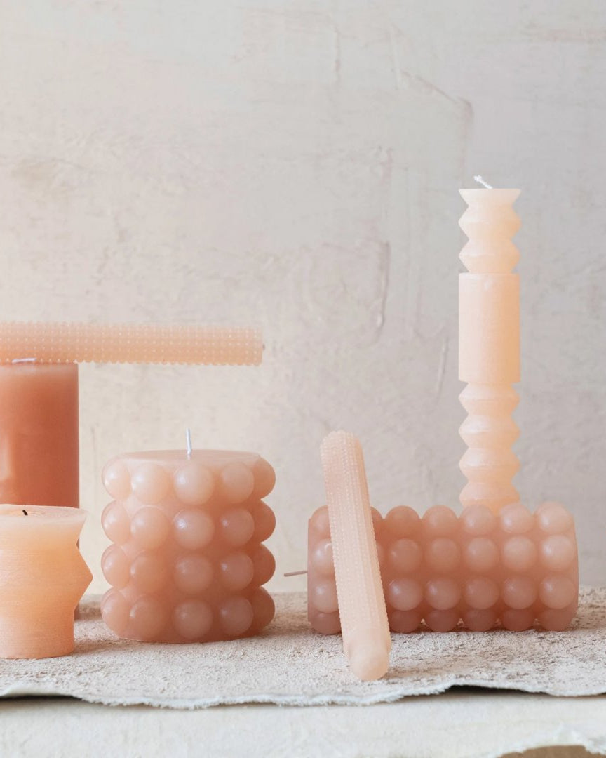 Hansa Hobnail Taper Candles - Candles - Hello Norden