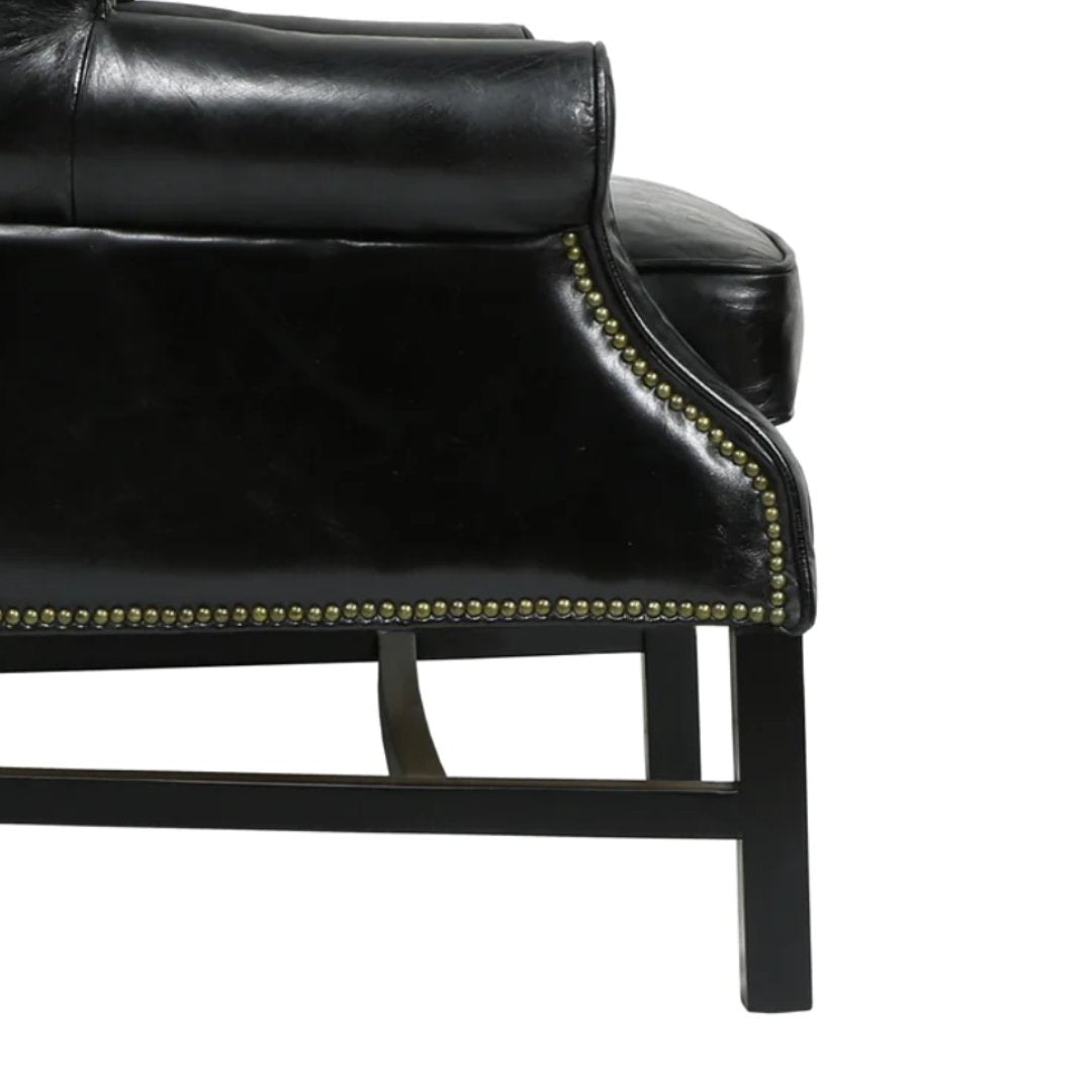 Holmes Wingback Leather Chair - Arm Chairs, Recliners & Sleeper Chairs - Hello Norden