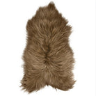 Icelandic Sheepskin Throw Rug - Dyed Brown - Rugs - Hello Norden