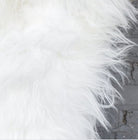 Icelandic Sheepskin Throw Rug - White - Rugs - Hello Norden